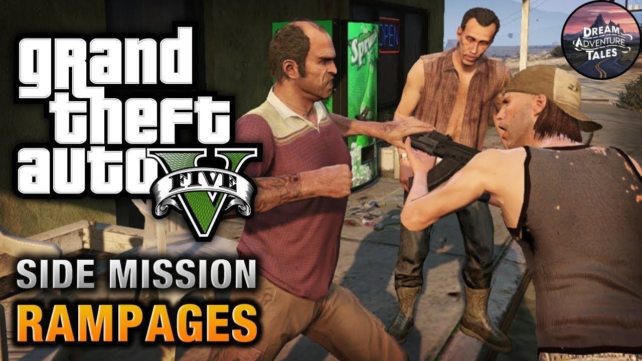 GTA 5 Rampage: Прохождение миссии «Хипстеры» (Тревор Рэмпэйдж) | GTAV