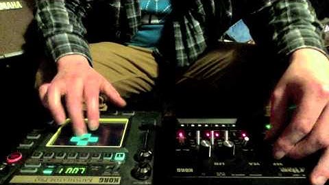 korg monotribe and  korg kaossilator pro jam.mov