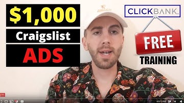 How To Make Money On Craigslist - How I Made $1,000 Posting Ads on Craigslist