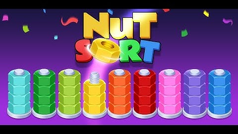 Keep Calm and Sort On with Nut Sort! #puzzle