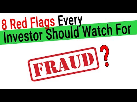 Find Weak Financials or Fraud - 8 Red FLAGS for Investors to Watch thumbnail