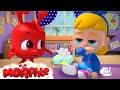 Uh Oh! Mila Caught a Bug! 🦠 | Morphle's Family | My Magic Pet Morphle | Kids Cartoons