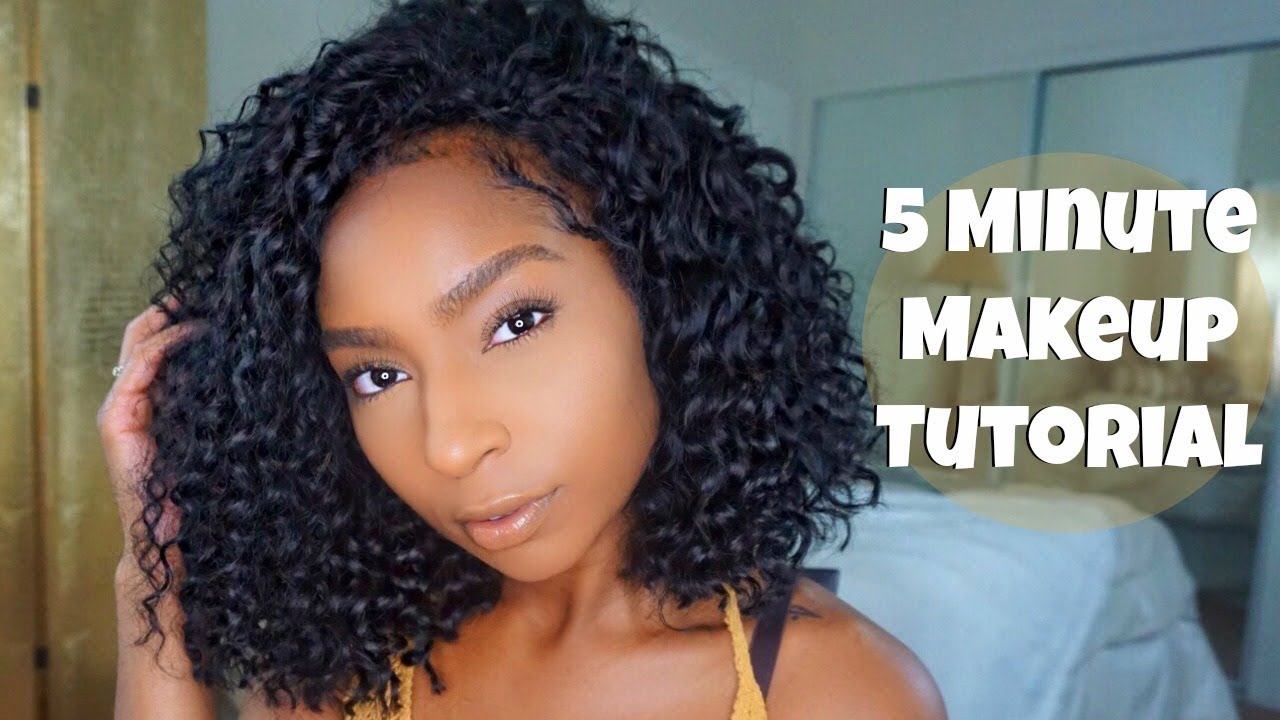 My 5 Minute Makeup Tutorial | iamLindaElaine - YouTube