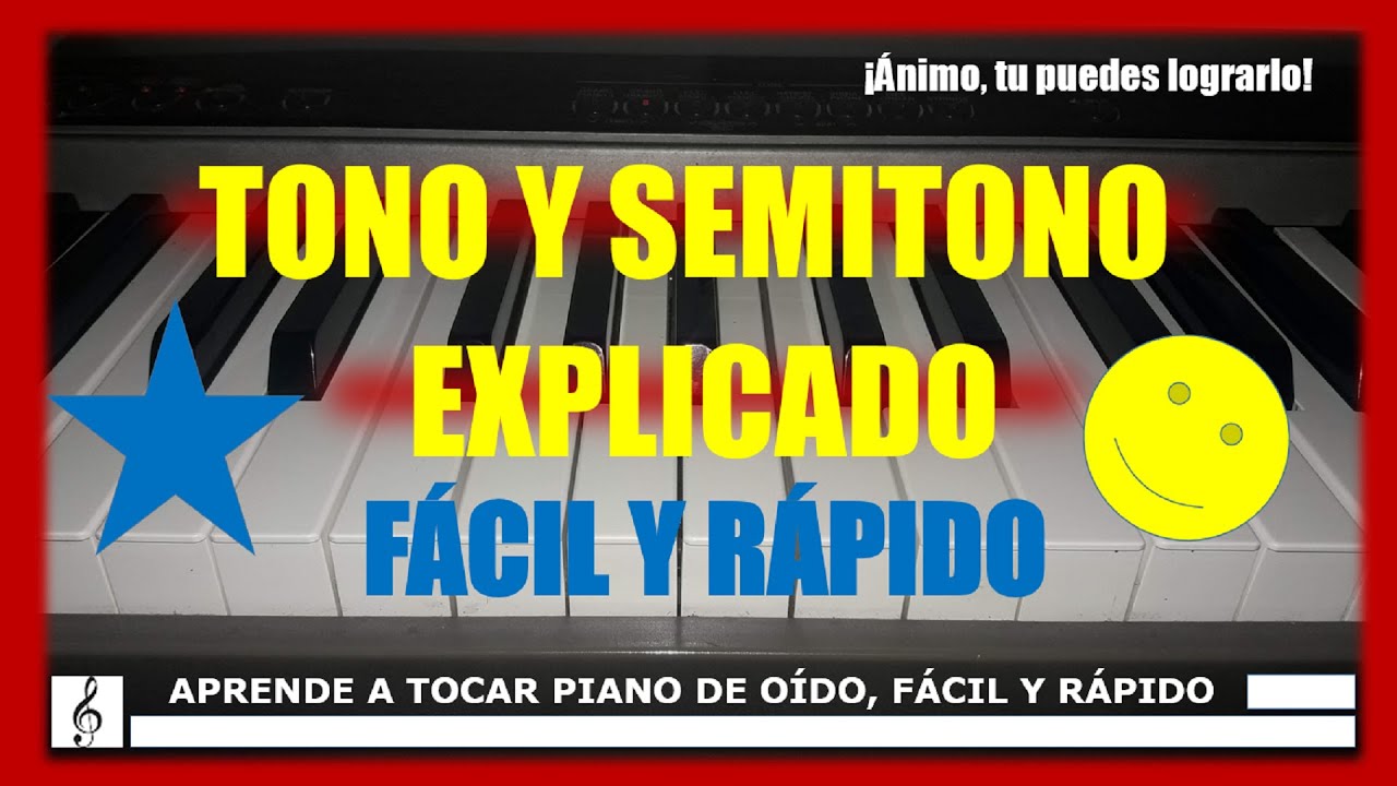 TONO Y SEMITONO, CÓMO ENTENDERLO. EXPLICADO EN 5 MINUTOS🙀💯 YouTube TONO Y SEMITONO, CÓMO ENTENDERLO. EXPLICADO EN 5 MINUTOS🙀💯 YouTube
