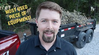 I Use my Dump Trailer More than Any Other Piece of Equipment
