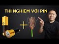 Th nghim vi pin experiment with batteries  nghim xun cng tiktok shorts