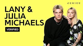 Video thumbnail of "LANY & Julia Michaels "okay" Official Lyrics & Meaning | Verified"