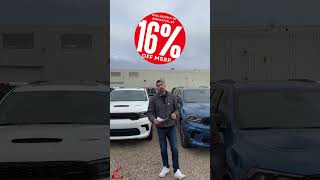 Get 16% Off or 0% Financing* for 48 Months on New 2024 Dodge Durangos Available at Redwater Dodge