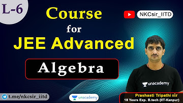 Algebra Advanced Problem | Course for JEE Advanced 2021 | IIT JEE Mathematics | by Tripathi Sir