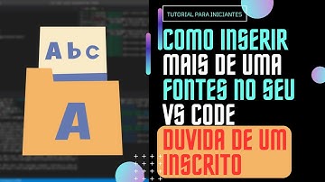 Como colocar mais de uma fontes externas vs code usando o html e css (Duvida De Um Inscrito)