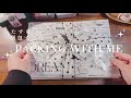 【ASMR】 packing with me | 深夜にひたすら梱包をする | relaxing sounds