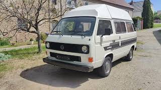 VW T3 Carthago Reisemobil (1990) - Walkaround, Interior, Sound & Drive