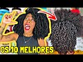 OS 10 CREMES QUE MAIS DEFINEM CABELO CRESPO ✨