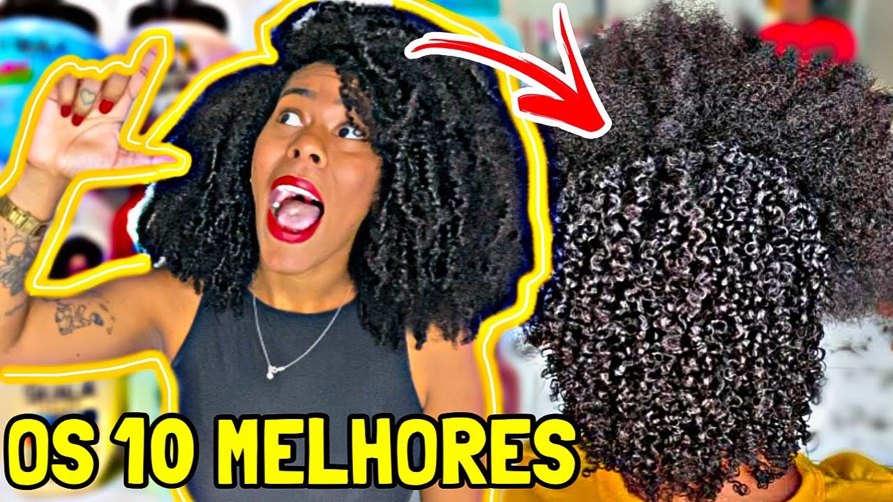 OS 10 CREMES que mais definem cabelo CRESPO