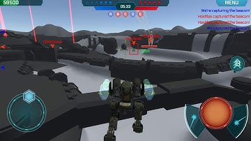 War robots Test server  NEW MAP and prototype pulse weapon #4