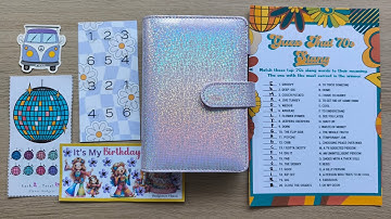 60s Hippie Binder | Saving Is Groovy | Savings Challenge Randomizer | Minis | Tinies | Scratch Offs