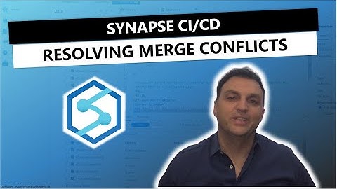 Synapse CI/CD: Resolving merge conflicts