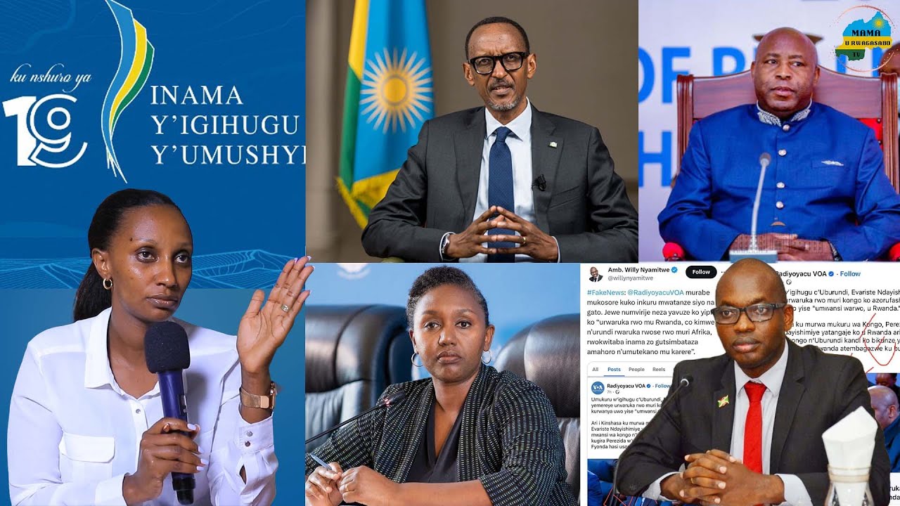U RWANDA RWANENZE AMAGAMBO RUTWITSI YA PEREZIDA W'U #BURUNDI | RIB ...