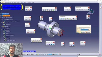 Barras Herramientas Modulo Elementos Finitos FEM Generative Part Structural Analysis Catia V5