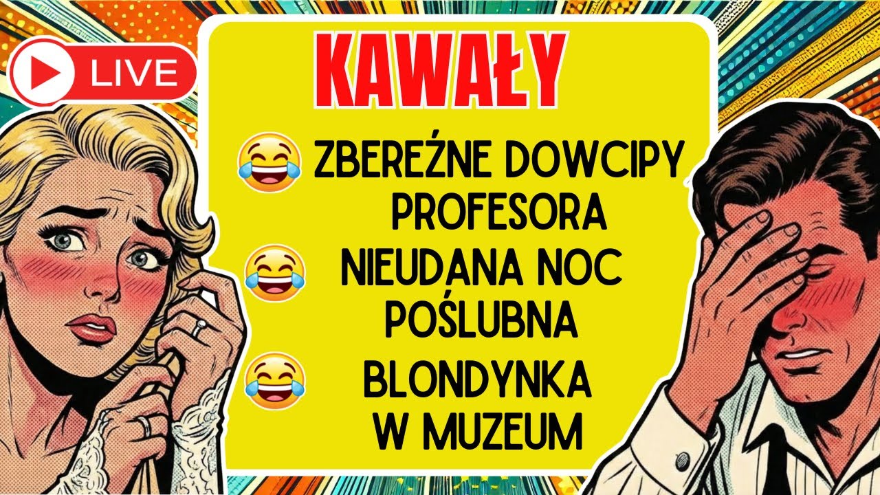 🔴 NA ŻYWO: Żarty, przy których NIE DASZ RADY się NIE zaśmiać :D Czas na DOBRY HUMOR!