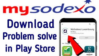 MySodexo app not download in play store | MySodexo Luxembourg install in & ios problem solved screenshot 5