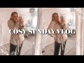 A COSY SUNDAY AT HOME VLOG; Food shop haul, Myvitamins & a roast | Sophie Faye