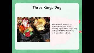 Sp 1 wk 1 Three Kings Day ppt