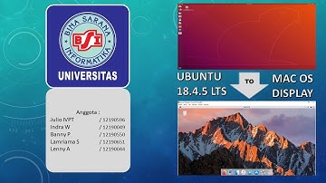 Menginstall, Perintah dasar, dan Memodifikasi Distro Linux Ubuntu 18 ke tampilan Mac OS...-BSI & SO-
