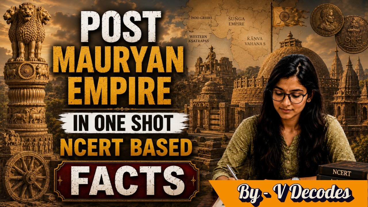 ANCIENT HISTORY FOR SSC EXAMS 2025 | POST MAURYAN EMPIRE | NCERT | #ssc ...