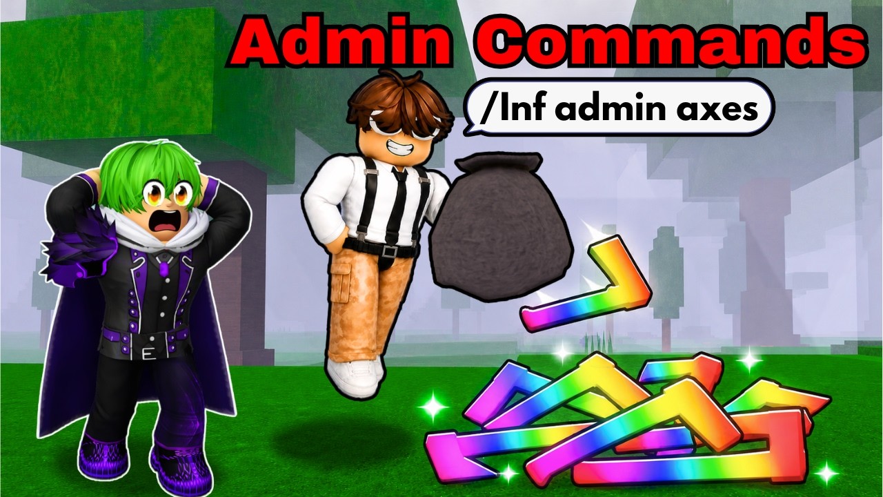 I Used ADMIN COMMANDS in 99 Nights in the Forest!