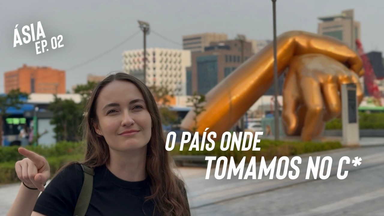 CHEGAMOS NA COREIA DO SUL (e percebemos que a viagem vai ser intensa)