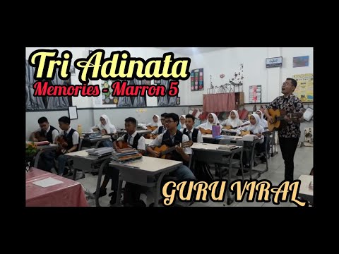 Memories - Maroon 5 (Cover Satu Kelas Main Gitar Dan Nyanyi) SMA Unggulan Al-Azhar Medan