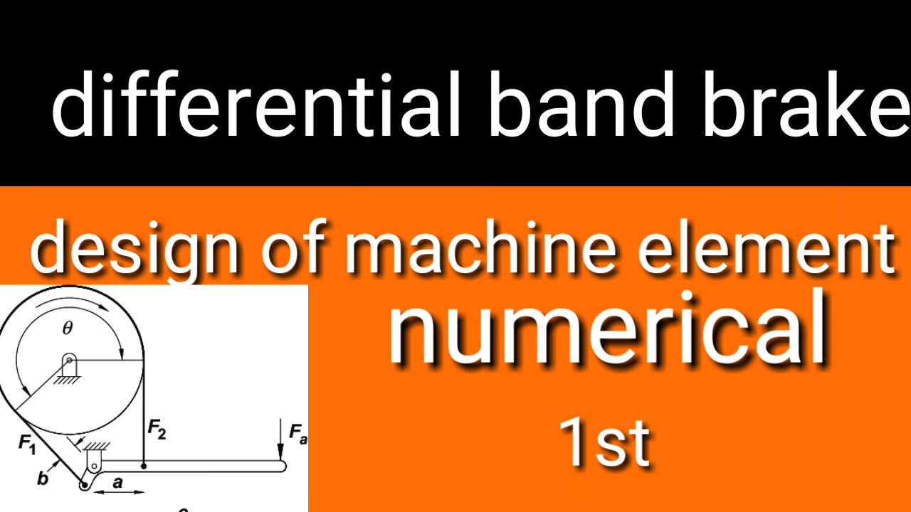 differential band brake numerical YouTube