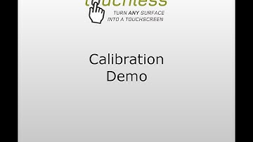 Touchless Touch Easy Calibration