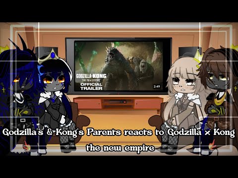 Godzilla's & Kong's Parents reacts to Godzilla x Kong The New Empire | @RST._Mate |