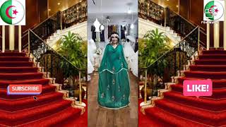 موديلات ملحفة الشاوية الجزائية  العصرية ??تصديرة العروس الجزائرية ??Algerian traditional dress