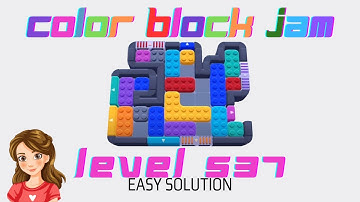 Color Block Jam Level 537 Easy Solution
