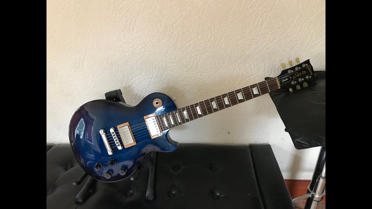 Gibson Les Paul Studio 2015 Manhatten Midnight Blue Special Run guitar  review