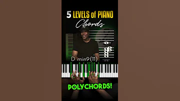 5 Levels of Piano | R&B Chords