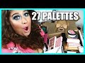 My Biggest Haul Yet | 27 PALETTES (!!)