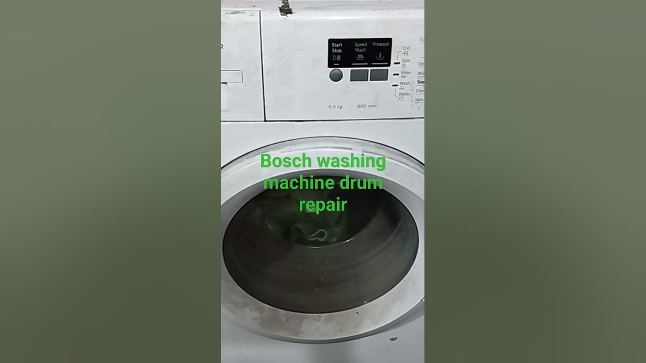 how to repair Bosch washing machine YouTube