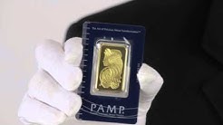 1 oz. PAMP Suisse Gold Bar .9999 Fine | Goldmart