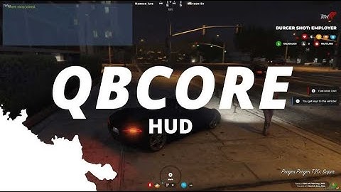 QBCore Hud | Advance qb hud for fivem