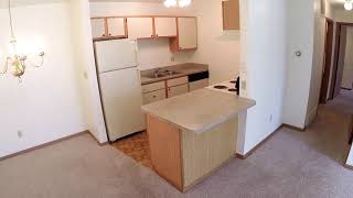 2 Bed / 2 Bath / 2 Car Garage Floor Plan at The Meadows Apartments in New Castle, PA