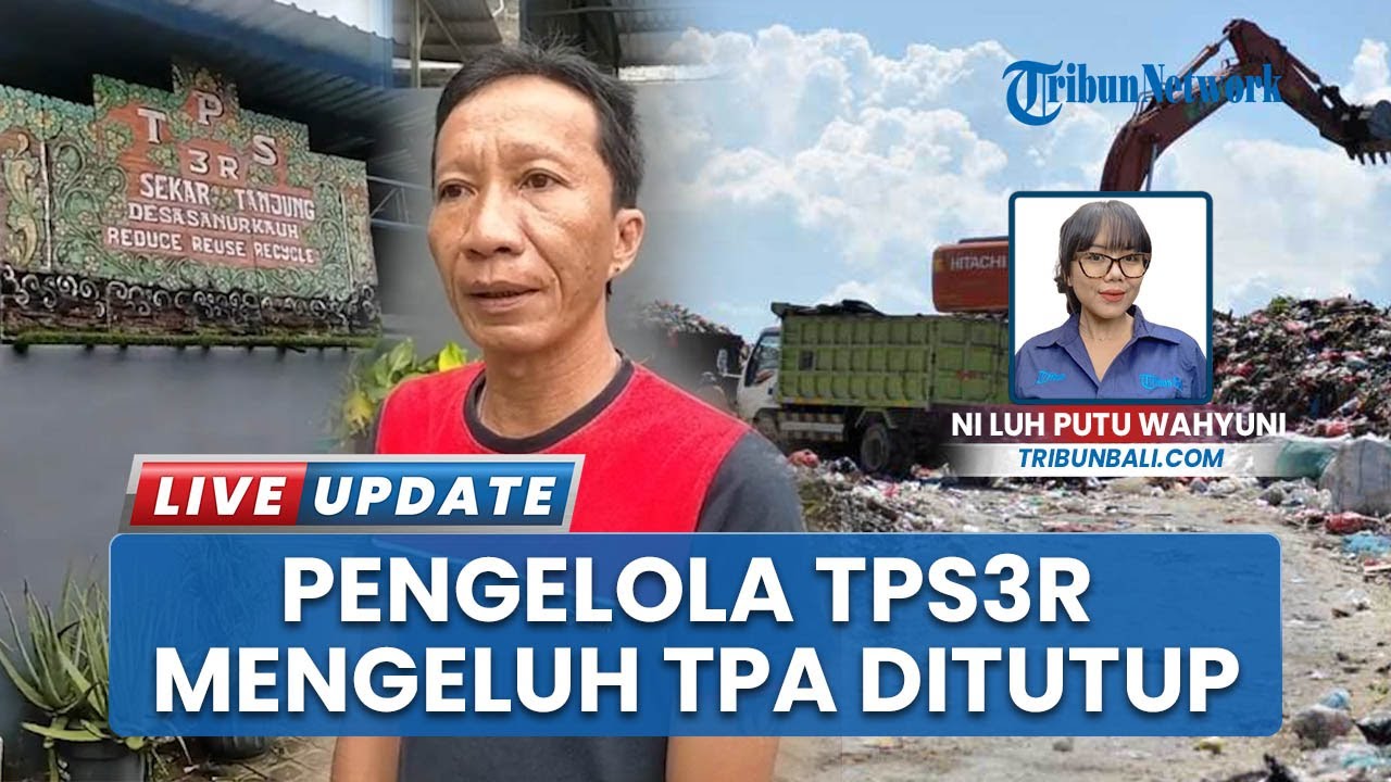 TPA Sampah Suwung Denpasar Bali akan Ditutup, Pengelola TPS3R Sekar Tanjung Sanur Kauh Mengeluh