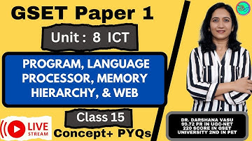 GSET | Paper 1 | Lets under stand ICT with mind maps| Unit 8 ICT | Concept + PYQs