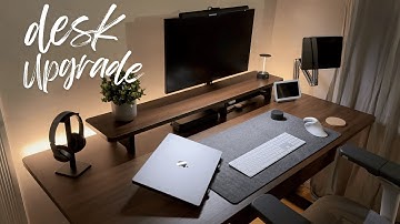 Minimal Desk Setup Upgrade 2025! Vernal Standing Desk