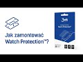 3mk watch protection  monta na mokro  jak zamontowa