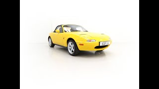 Number 158/300, a UK Mk1 Mazda MX5 California with One Owner and 27,397 Miles - £14,995 Number 158/300, a UK Mk1 Mazda MX5 California with One Owner and 27,397 Miles - £14,995
