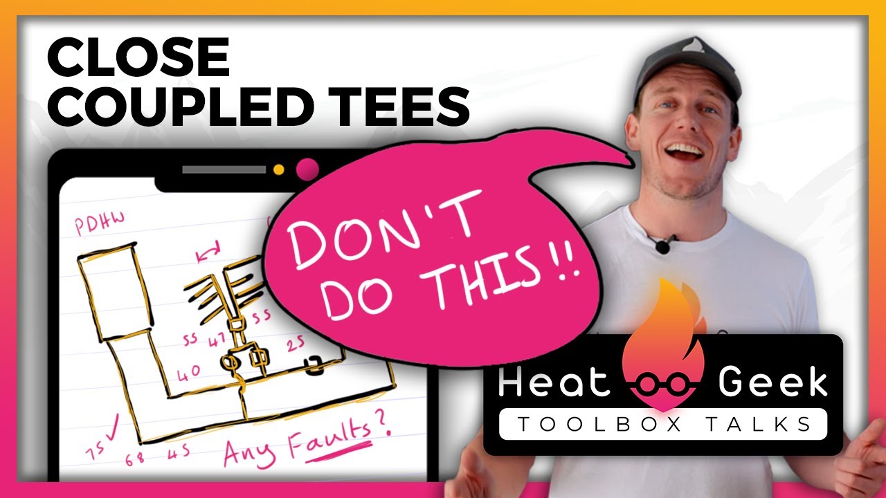 Close Coupled Tees On Underfloor Heating Manifolds Dos and Don'ts